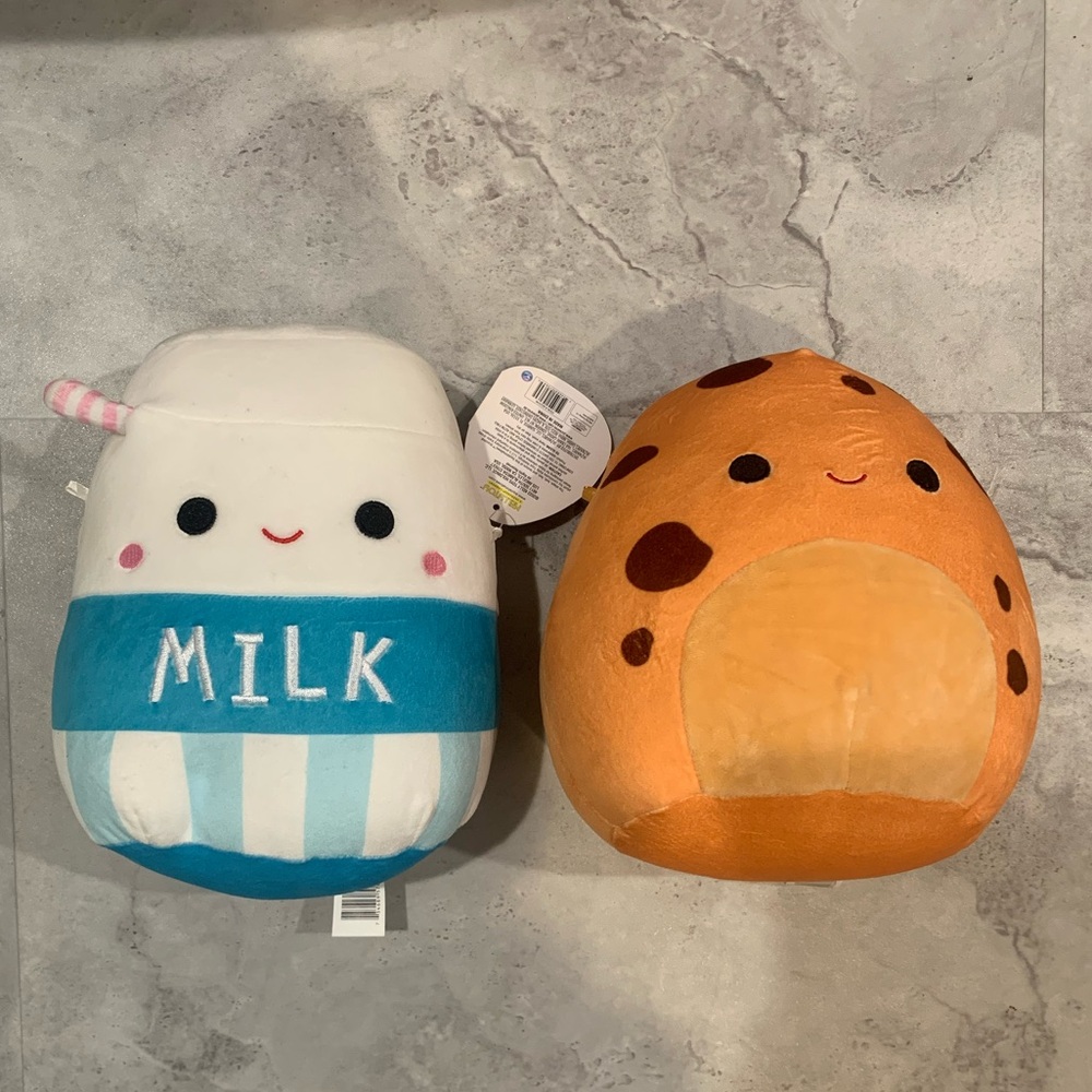 Milk & Cookies Squishmallow Set